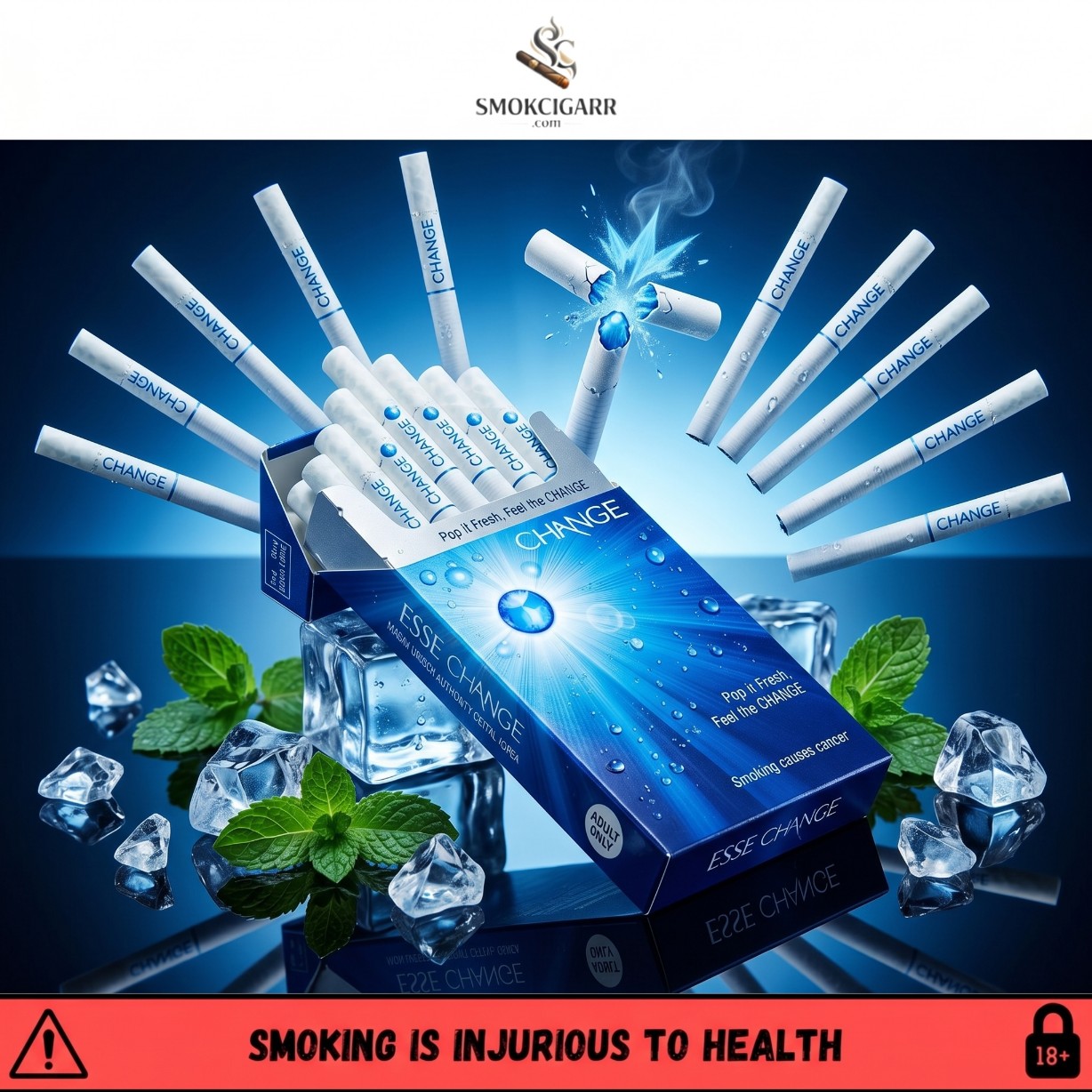 Esse Change Cigarettes Super Slim Menthol Capsule