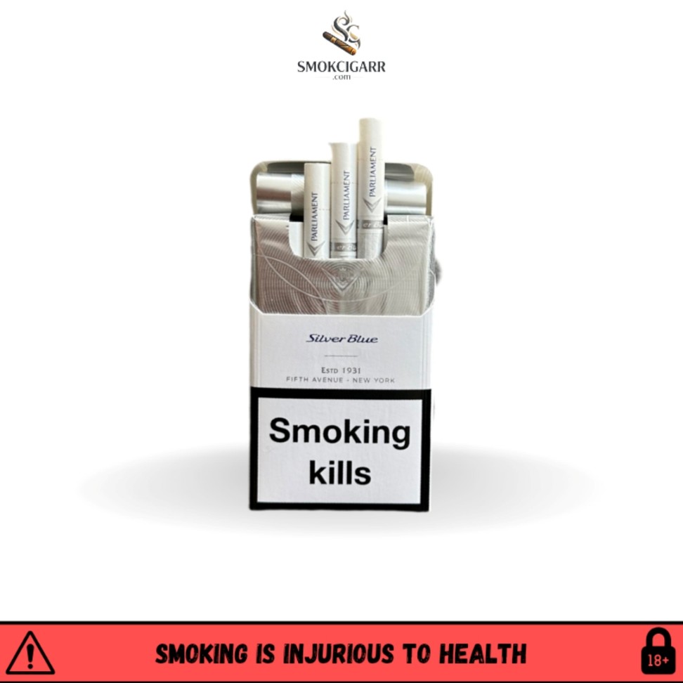 Parliament Silver Blue Cigarettes 