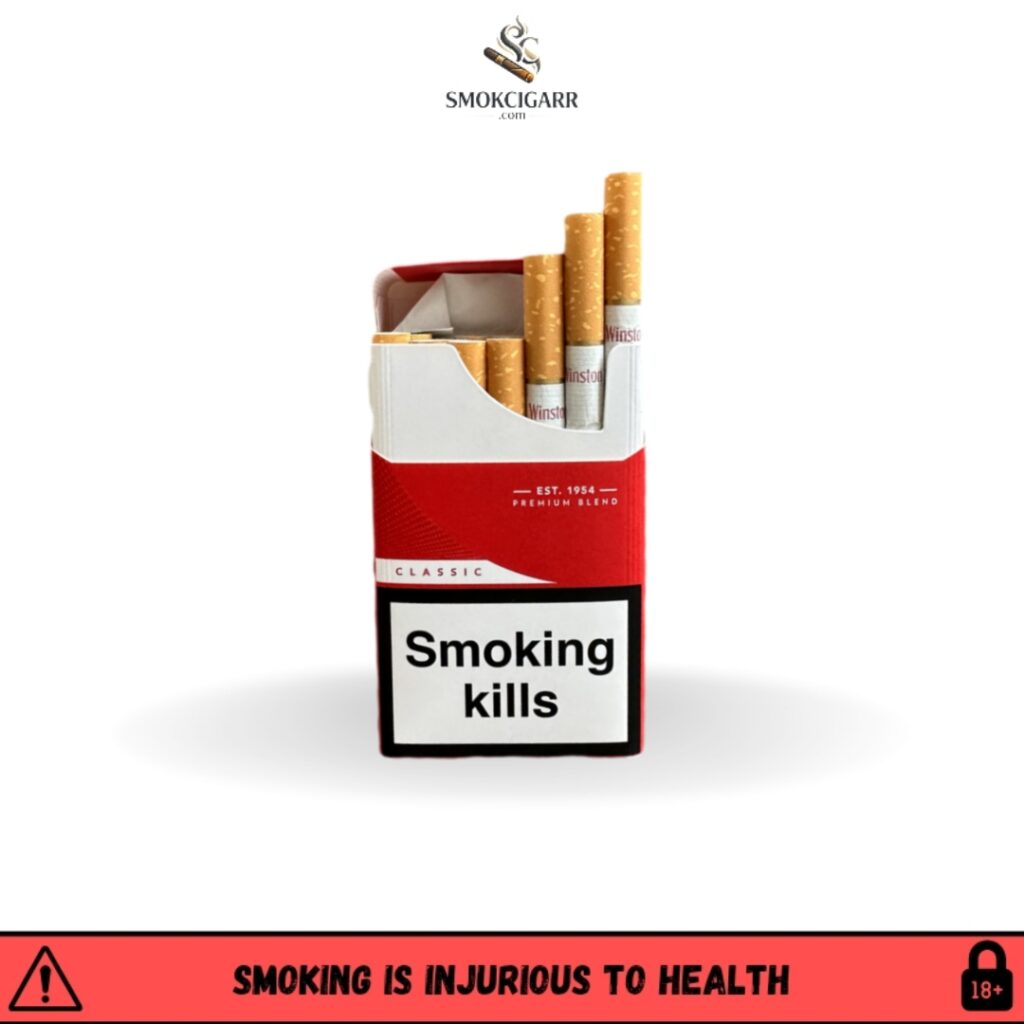 Winston Red Cigarettes: Classic Full-Flavor Tobacco 