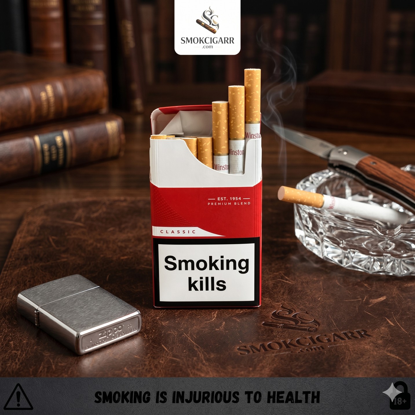 Winston Red Cigarettes: Classic Full-Flavor Tobacco